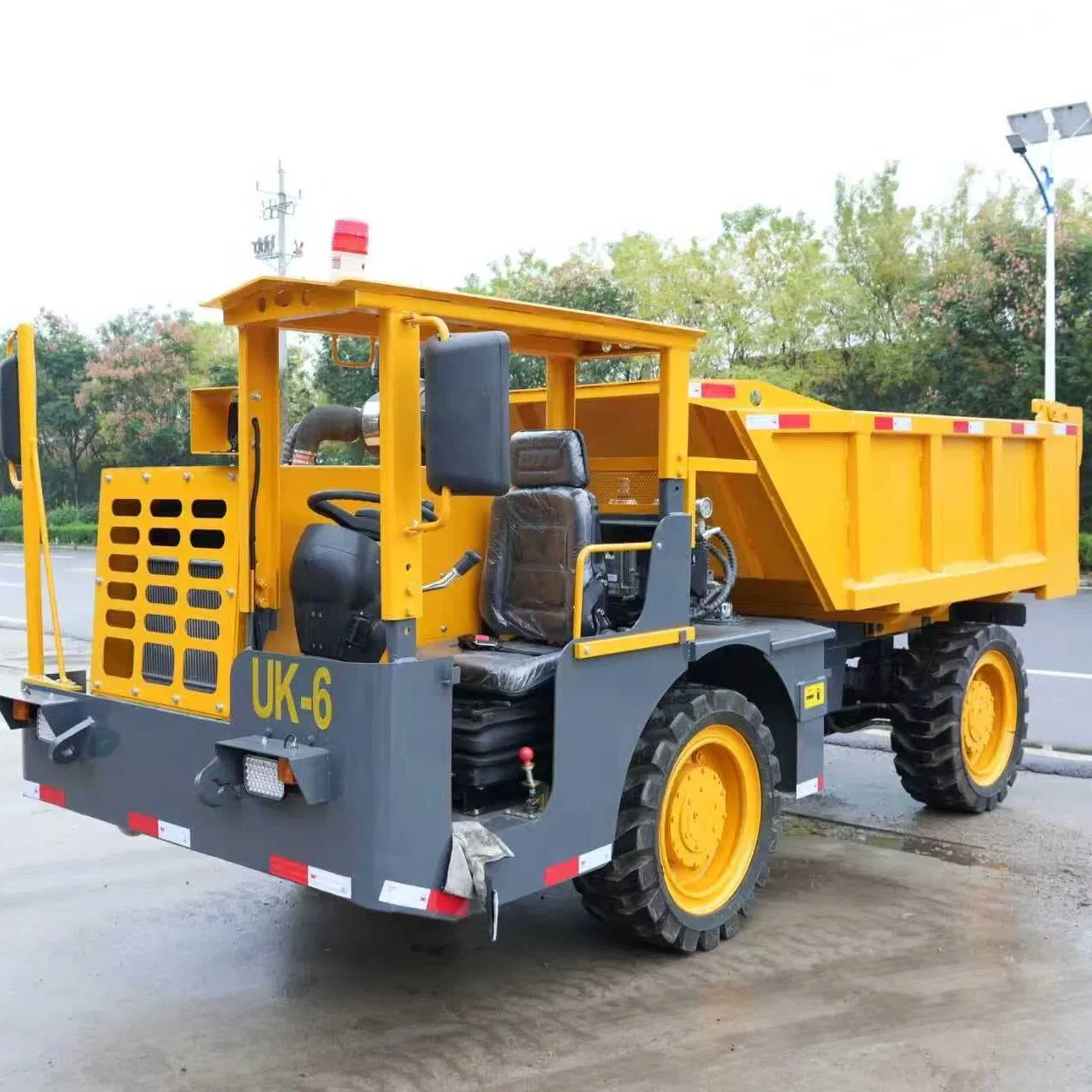 4X4 Wheel Drive 3cbm Articulated Hydraulic Dump Truck for Underground/Mining/Tunnel Use