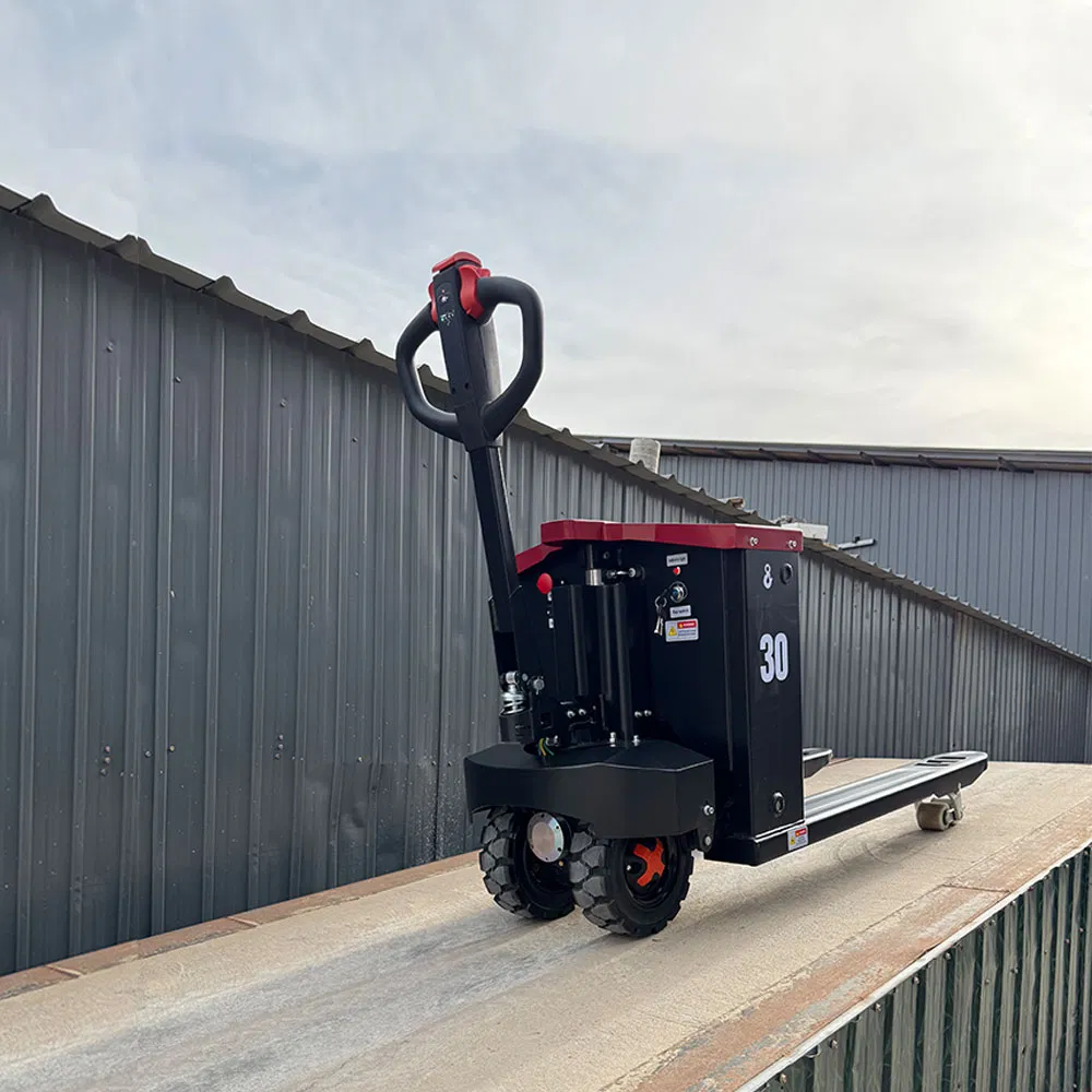 Rough Terrain 3ton 3000kg Electric Powered Pallet Jacks