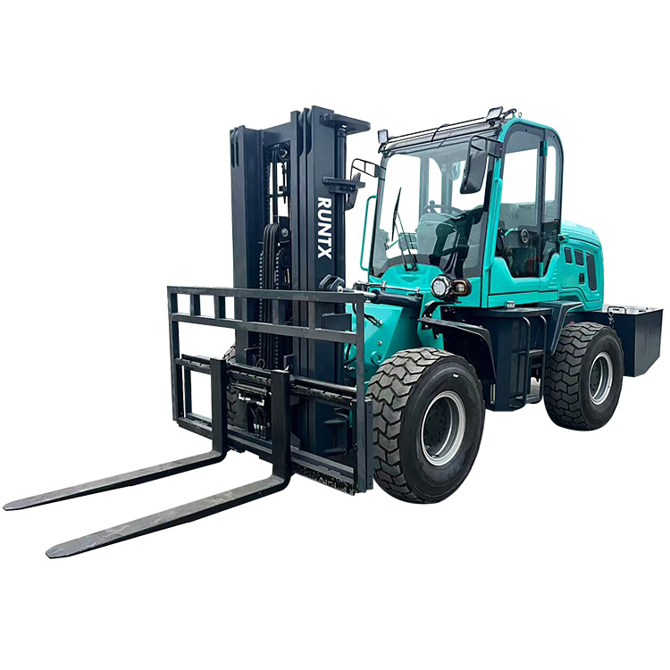 Runtx Rough Terrain Forklift 4WD ATV 3 Ton Diesel All Rough Terrain Forklift for Sale