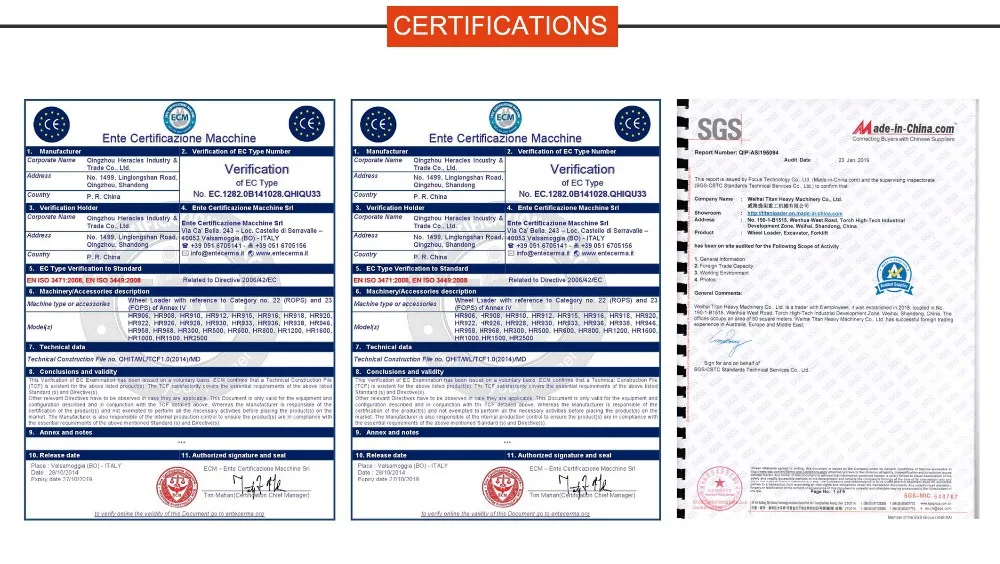Certification Showcase