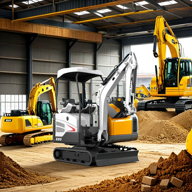 Free Shipping Mini Excavator 1.2 Ton 1.8 Ton 3.5 Ton EPA Farm Use New Crawler Digger Small Excavator with Best Price by Cnmc