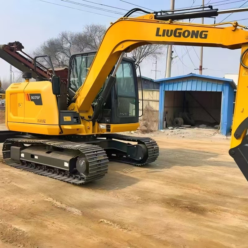Brand New Liugong Excavator 9075f 913f 922f with Attachment 7.5ton 13ton 22ton Mini Crawler Excavator