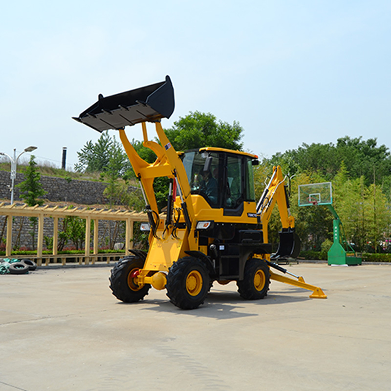 Cheap Price 3ton - 9ton Capacity Backhoe Loader EPA Engine 4X4 Wheel Excavator Loader Retroexcavadora for Sale by Cnmc