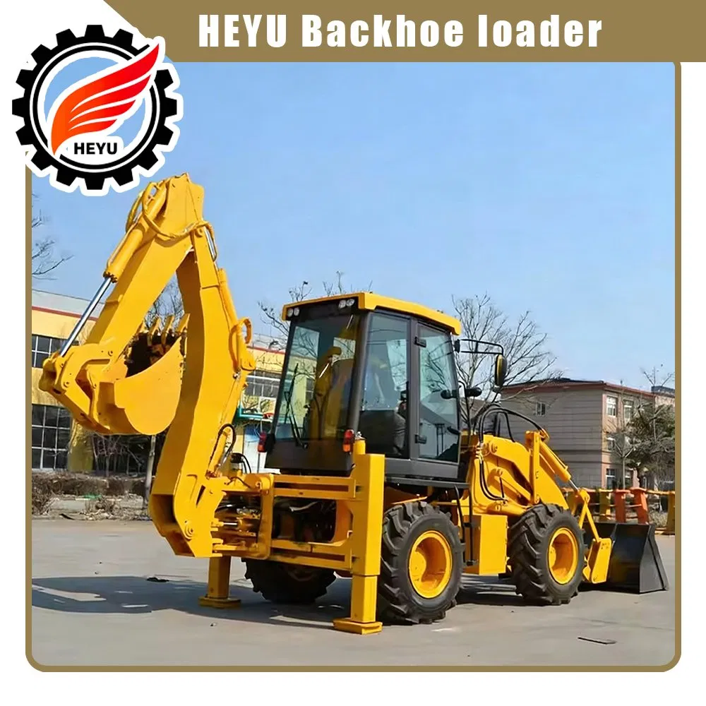 Versatile 4X4 Backhoe Loader for Efficient Construction Projects