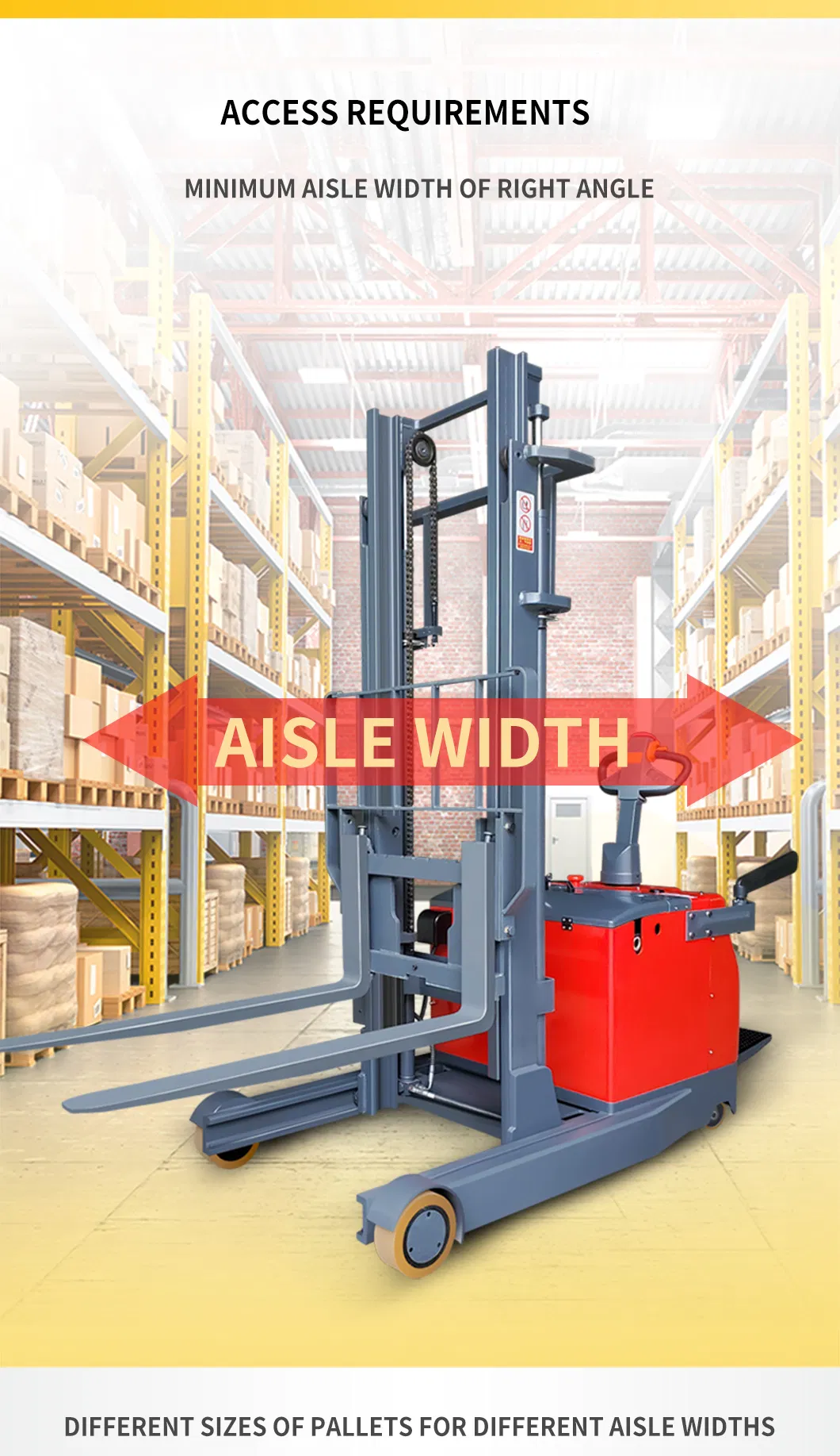 Reach Forklift Control