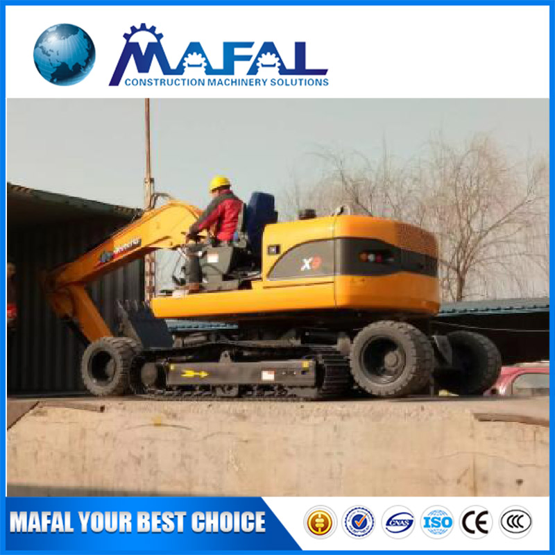 Special Crawler -Wheel Excavator Double Using Excavator X9