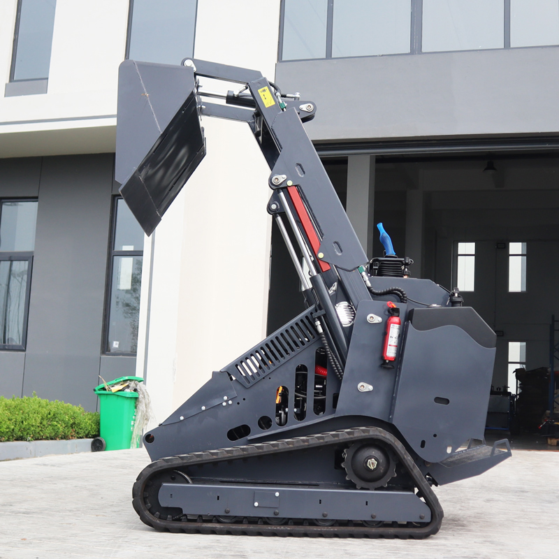 Free Shipping 950kg Skid Steer Loaders with Bucket Mixer CE Euro5 EPA Japan Engine 400kg 600kg Stand on Loader for Sale