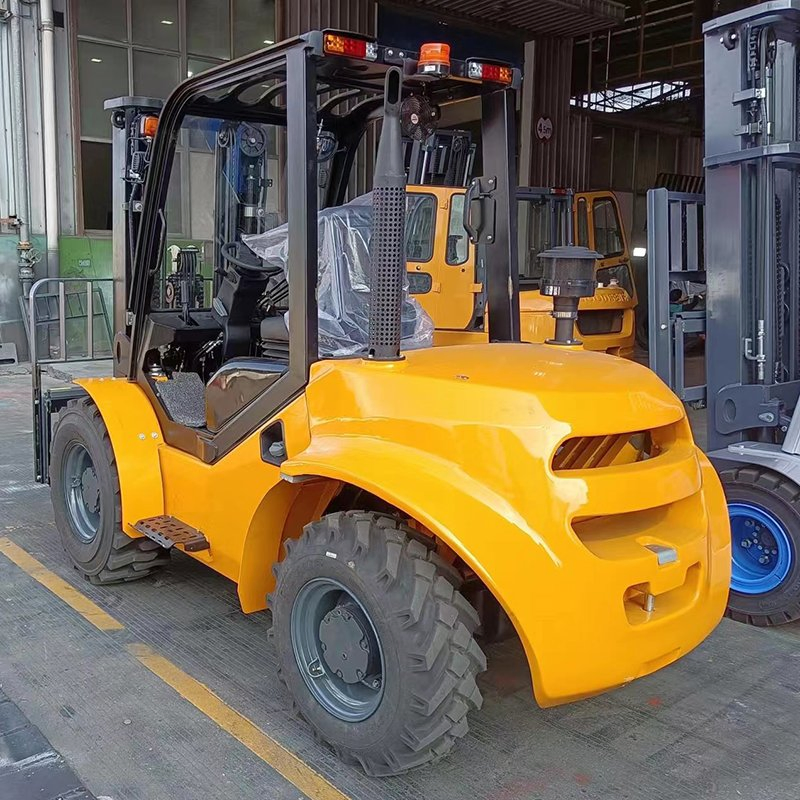 2ton 2.5ton 3ton 3.5ton 2WD 4WD Diesel Forklift Truck EPA Euro 5 Rough Terrain Fork Lift Offroad