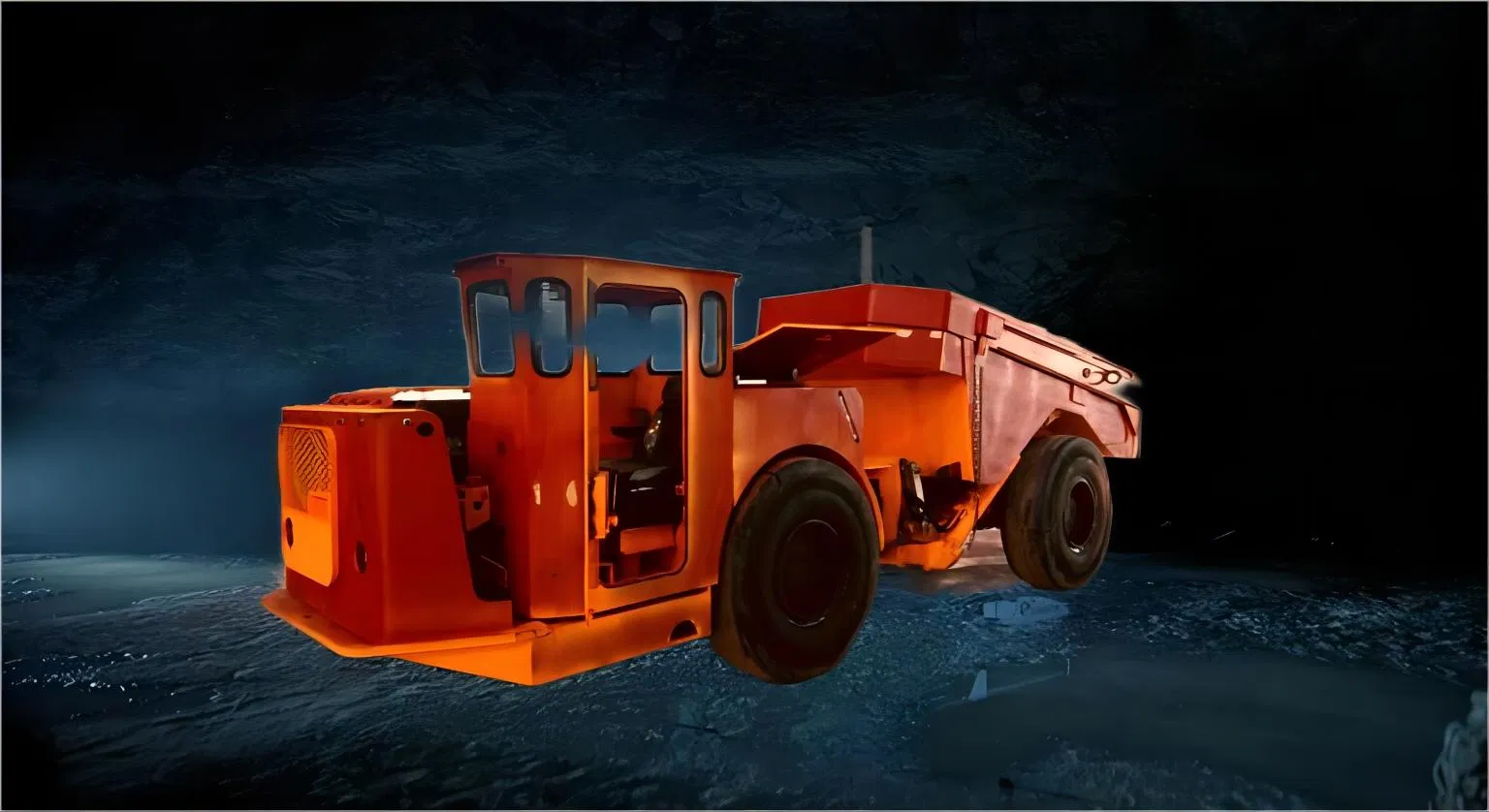 12ton Diesel Engine Centrally Articulated Underground Mine Dump Truck