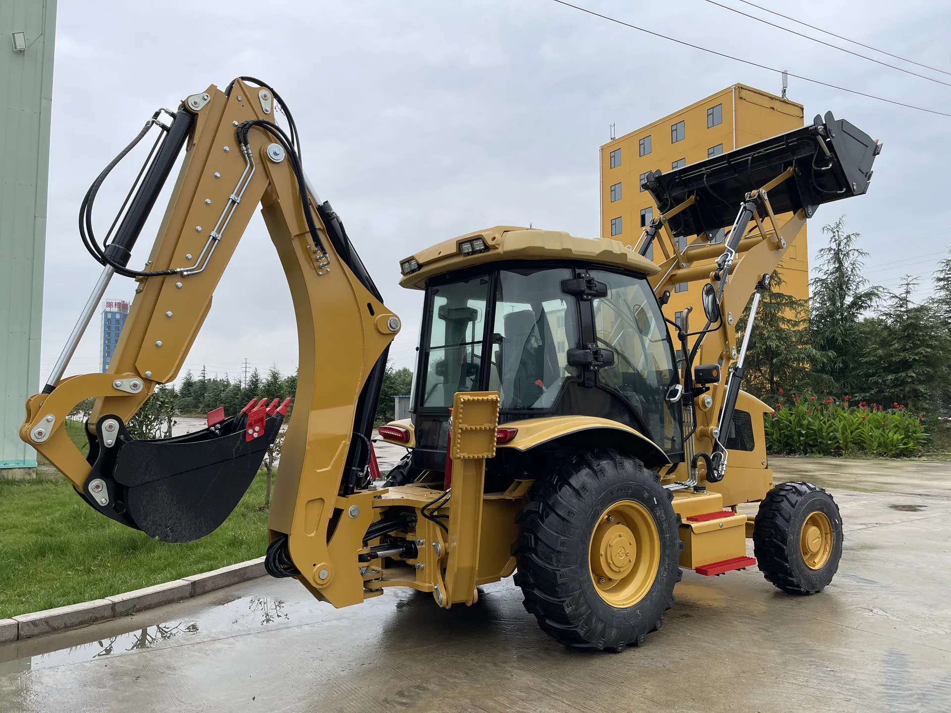Backhoe Loader View 2
