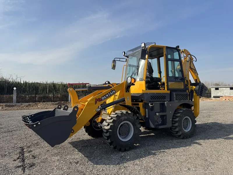 Backhoe Loader View 1