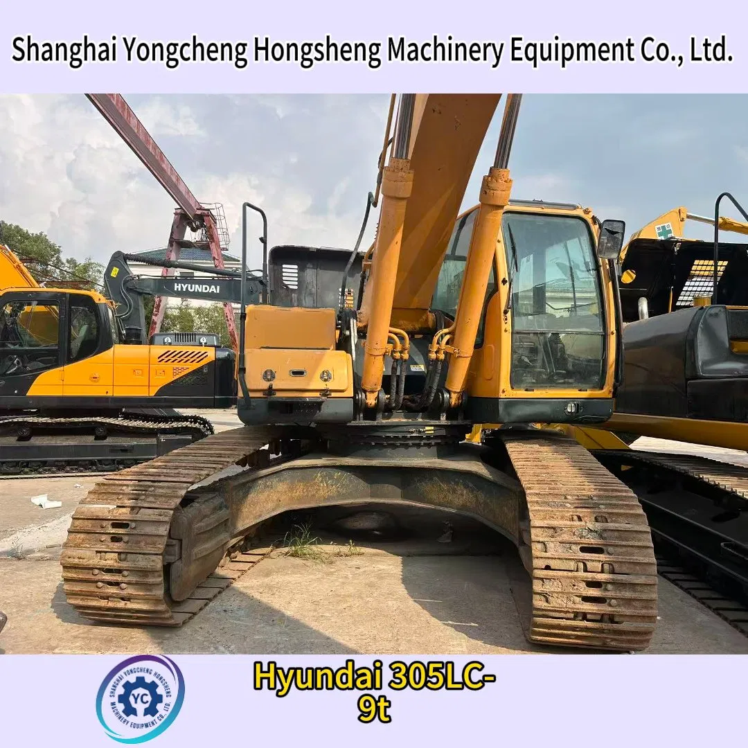 Original Used Hyundai 305 Crawler Excavator 30tons Model 305LC-9 305LC-7 305-7 305-9 for Sale