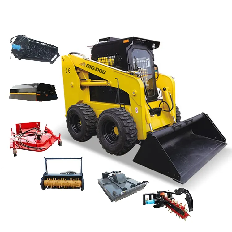 Tracked Skid Steer Loader Side