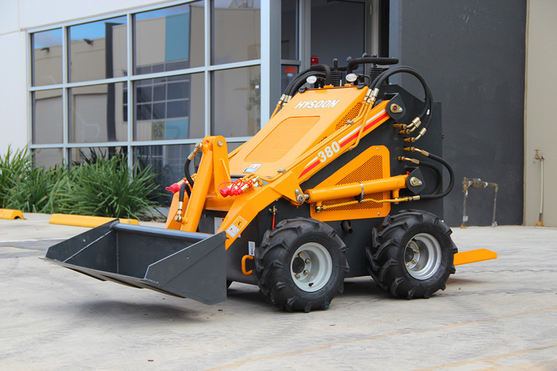 Hysoon Mini Loader 0.2 Ton Skid Steer Loader with Cheap Price Hy380