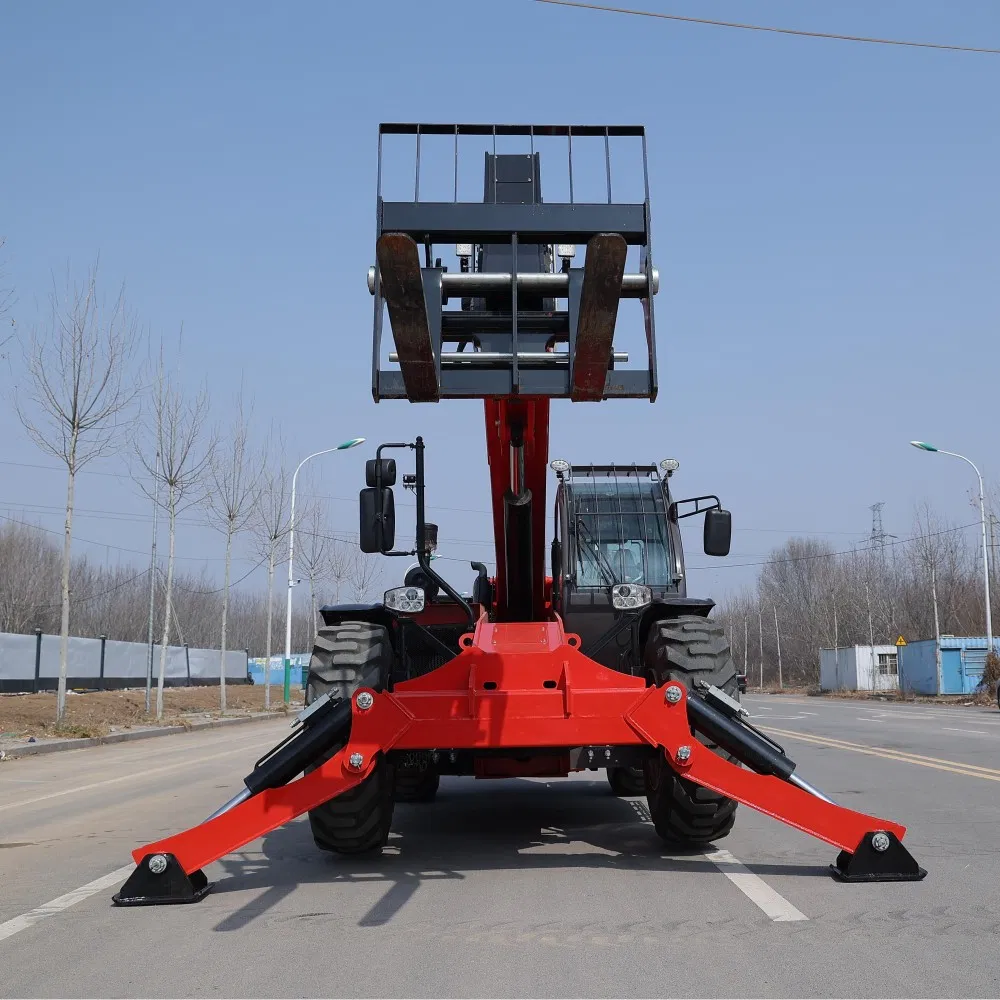 Diesel-Powered Telehandler with 18m Reach &amp; 360° Rotating Boom