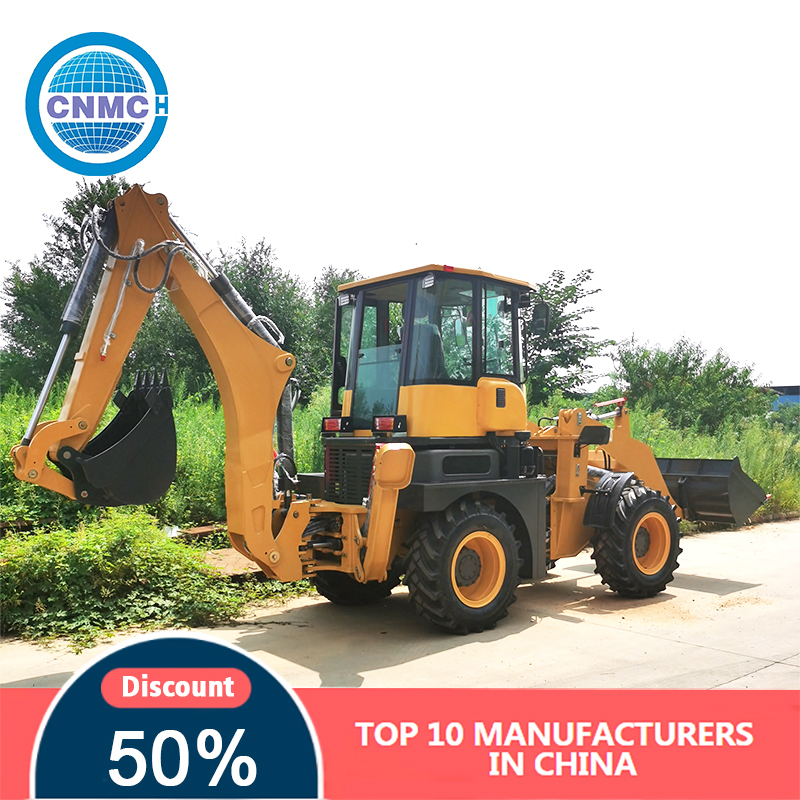 Cheap Price 3ton - 9ton Capacity Backhoe Loader EPA Engine 4X4 Wheel Excavator Loader Retroexcavadora for Sale by Cnmc