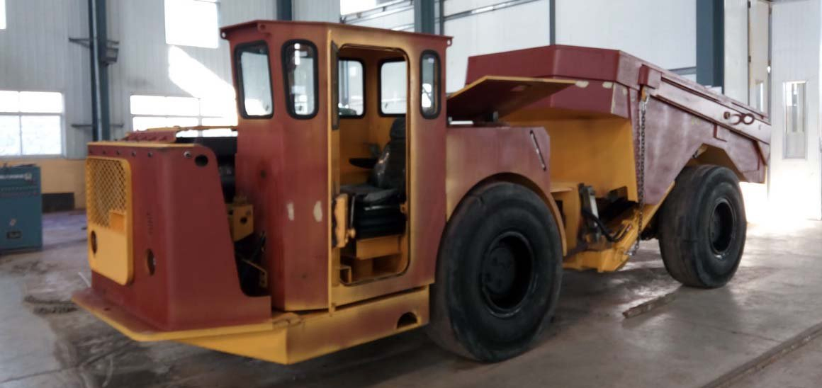 12ton Diesel Engine Centrally Articulated Underground Mine Dump Truck
