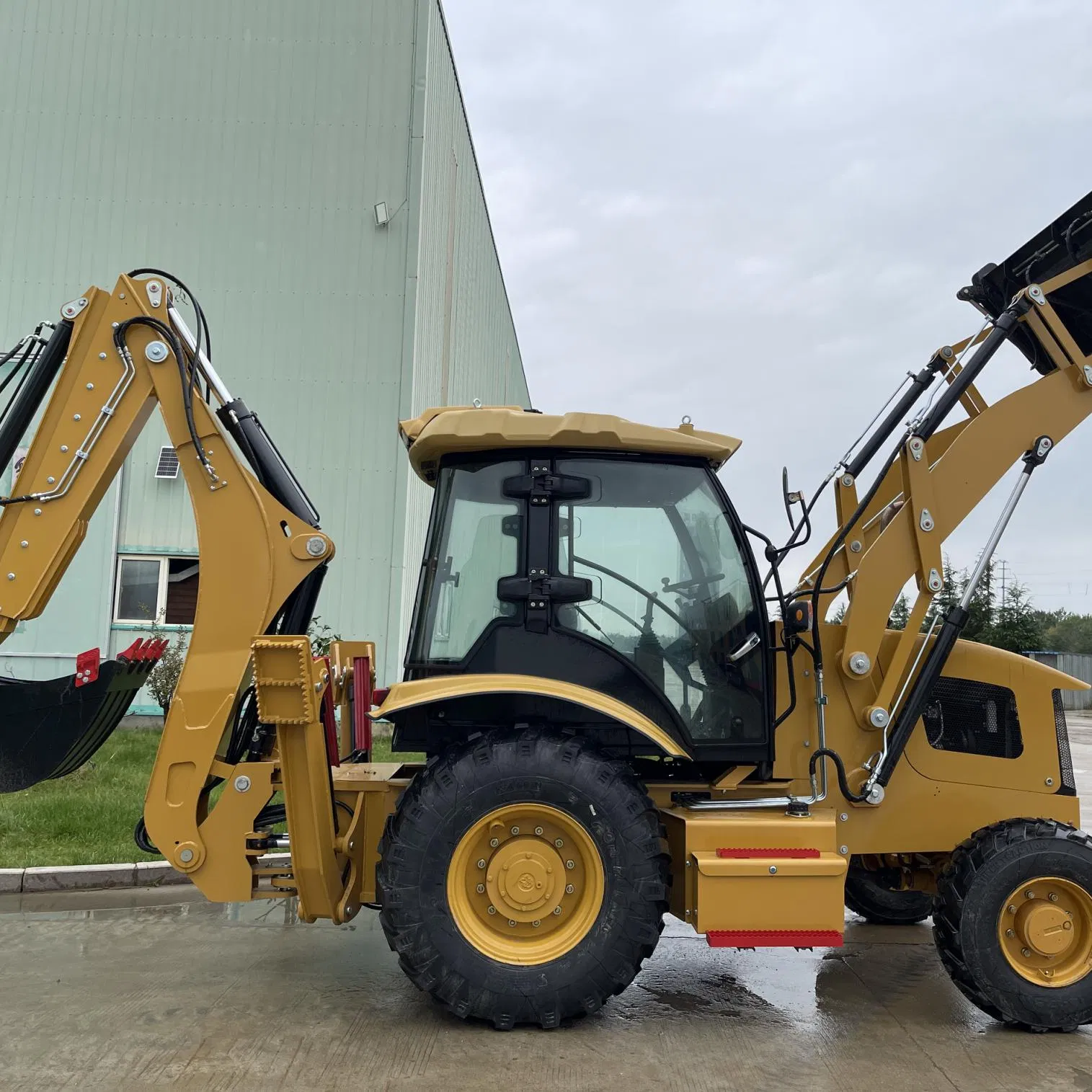 Backhoe Excavator Loader Tractor New Mini Backhoe Loader 4X4 Wheel/Backhoe Loader