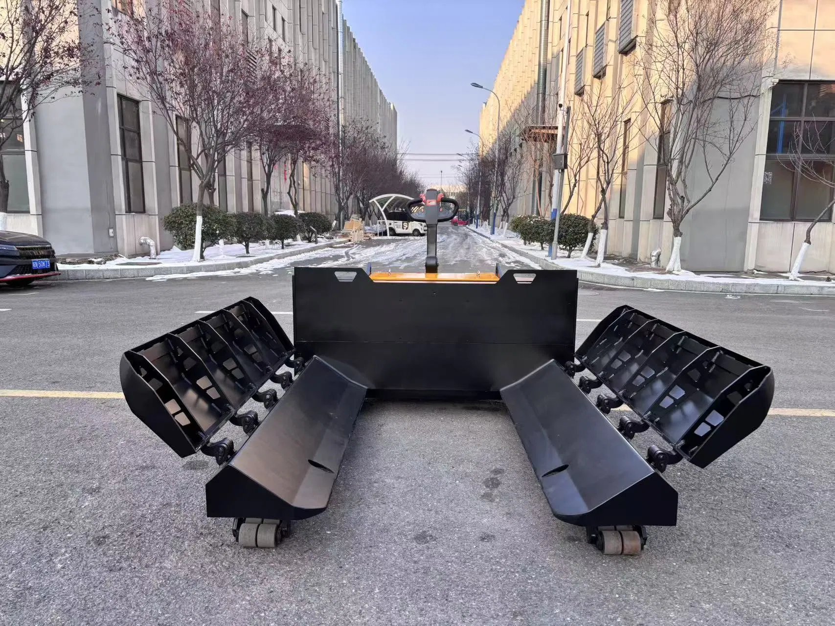 Electric Battery Electr 3.5 Ton Paper Roll Reel Roll Pallet Jack Truck