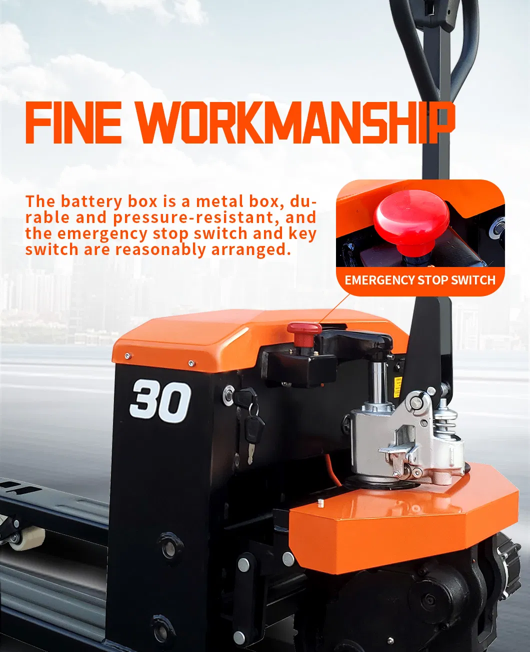 Electric Pallet Truck Detail 5