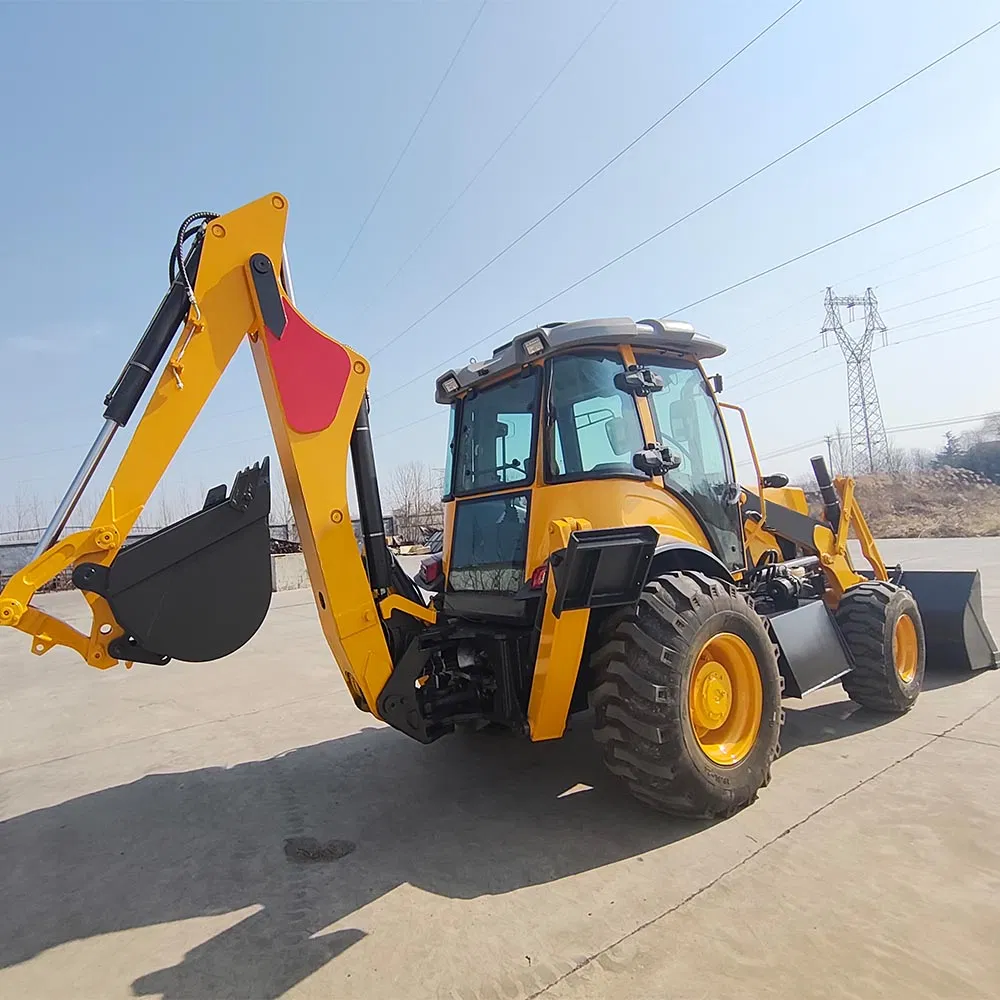 Premium Advanced Energy-Efficient Backhoe Loader for Construction Projects with Cummins Engine Ztw30-25