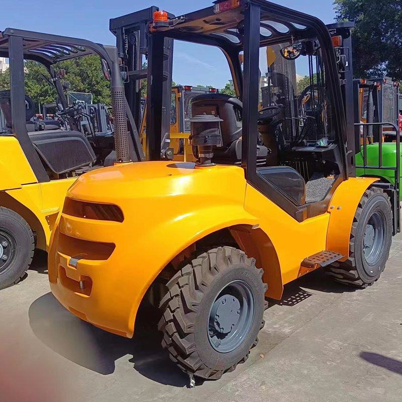 2ton 2.5ton 3ton 3.5ton 2WD 4WD Diesel Forklift Truck EPA Euro 5 Rough Terrain Fork Lift Offroad