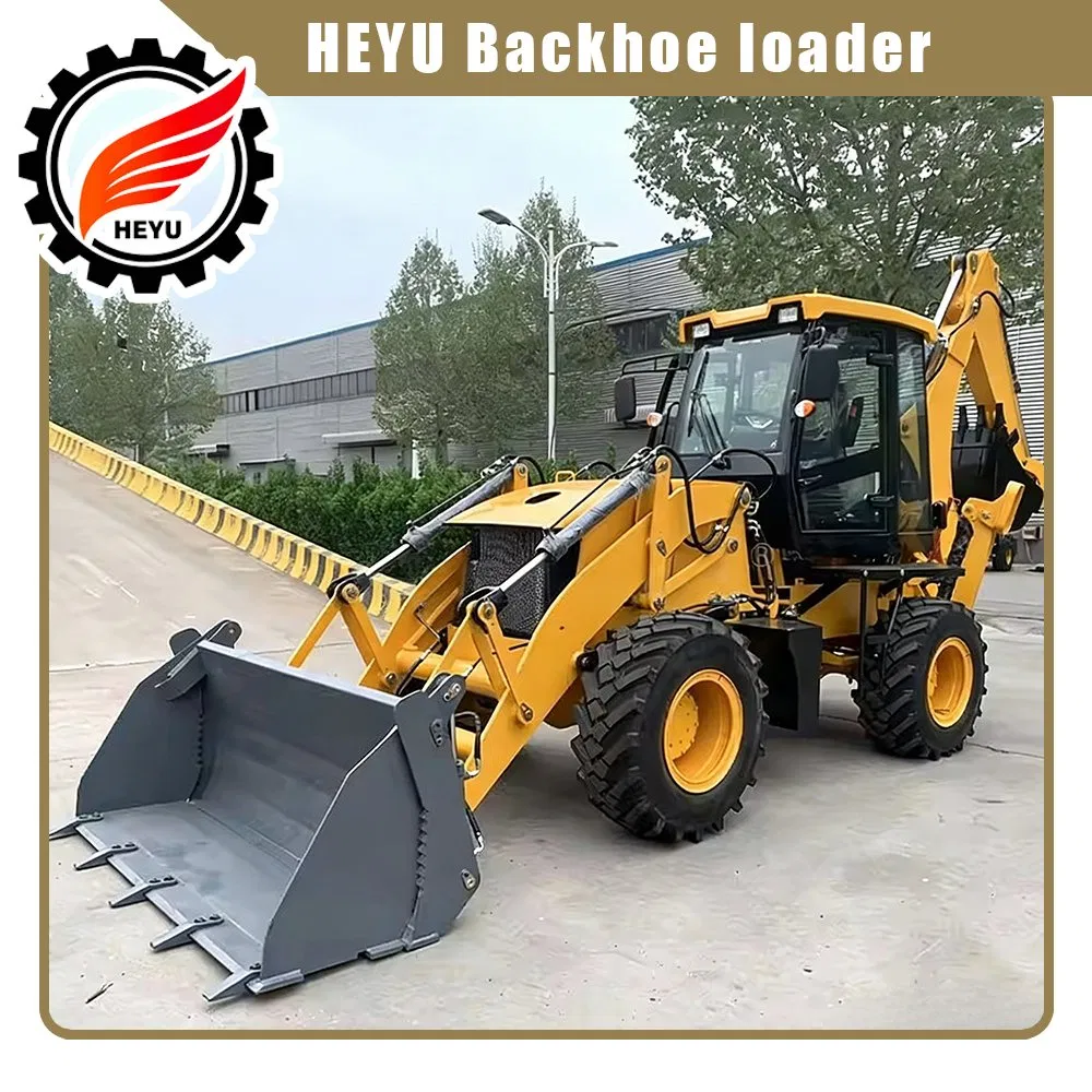 Versatile 4X4 Backhoe Loader for Efficient Construction Projects