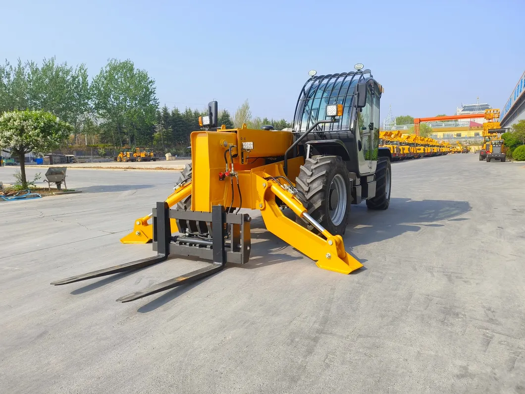 Telehandler Rear View