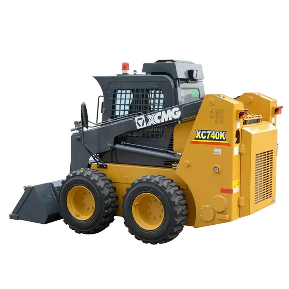 Skid Wheel Loader Chinese New Mini Small Backhoe CE EPA Euro 5 High Quality Popular Xc740K with Accessories for Sale