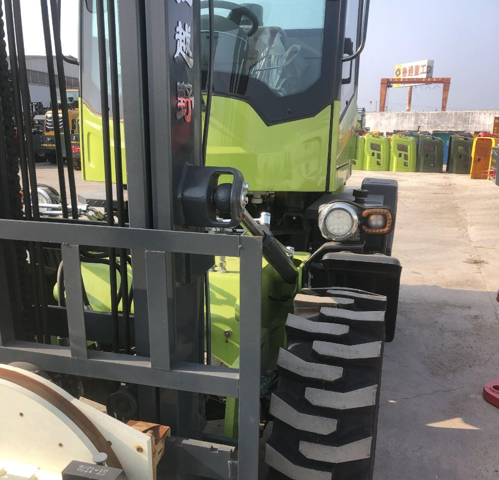 Outdoor off-Road Forklift All Terrain Fork Lift Truck Articulated Rough Terrain