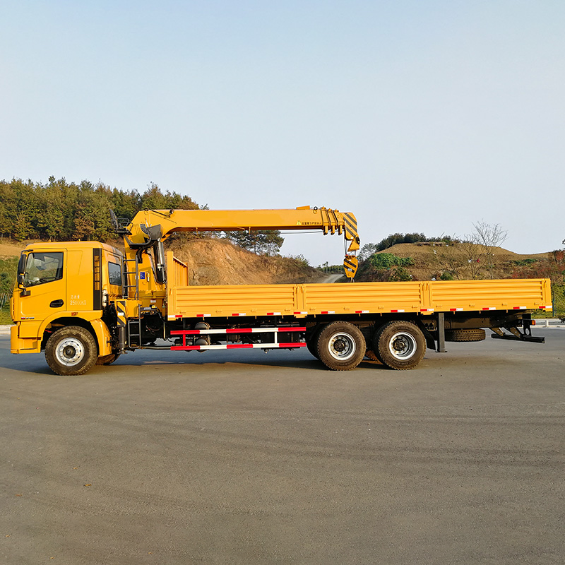6X4 Truck-Mounted Articulated Crane/Crane Dump Truck/Hydraulic Lift Crane Truck