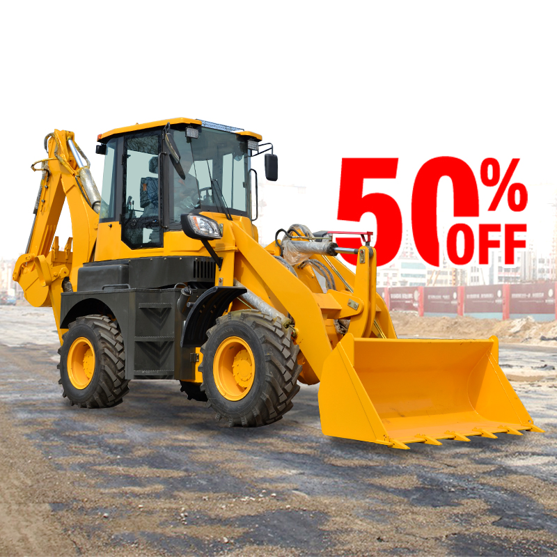 New Diesel CE EPA Engine Mini Retroexcavadora Backhoe Excavator Loader 4X4 Backhoe