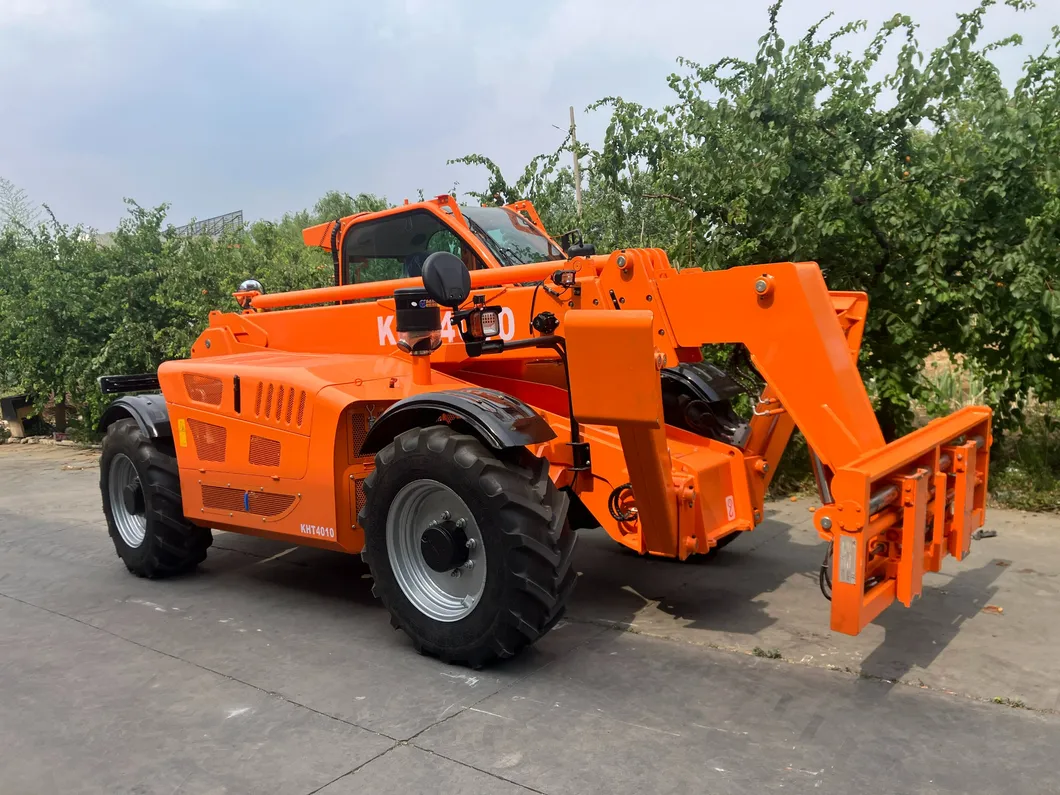 Telescopic Forklift side view