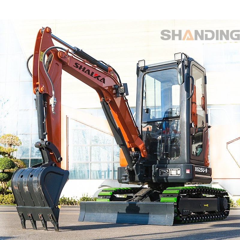 2.5 Ton Mini Excavator for Kubota Engine Free Shipping CE Euro 5 EPA Certified Small Crawler Excavator 1 Tons 2 Digger Bagger