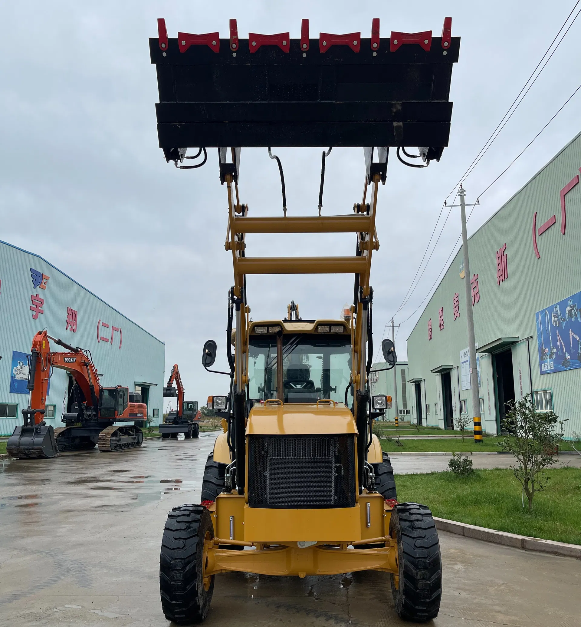 Backhoe Loader View 3