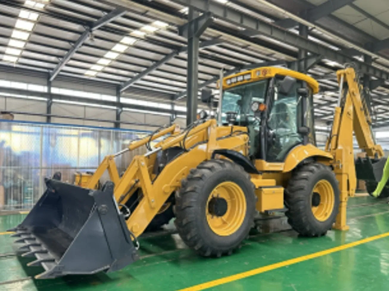 HBXG SHEHWA HB2503 Backhoe loader Rated loading capacity 2.5 tons Rated digging bucket capacity 0.3 CBM Operating weight 9.12 Tons EAC ISO9001 New