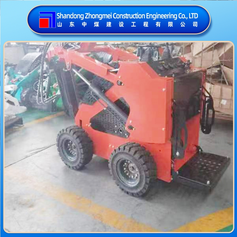 Factory-Direct Mini Skid Steer Loader for Construction Material Handling, Roadwork Leveling and Agricultural Support with Backhoe Loader and Wheel Loader Functi