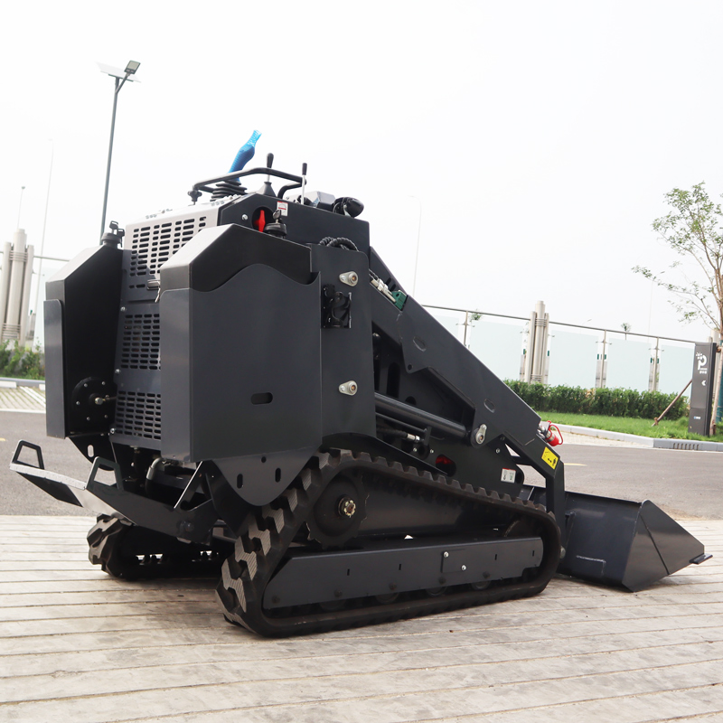 Free Shipping 950kg Skid Steer Loaders with Bucket Mixer CE Euro5 EPA Japan Engine 400kg 600kg Stand on Loader for Sale