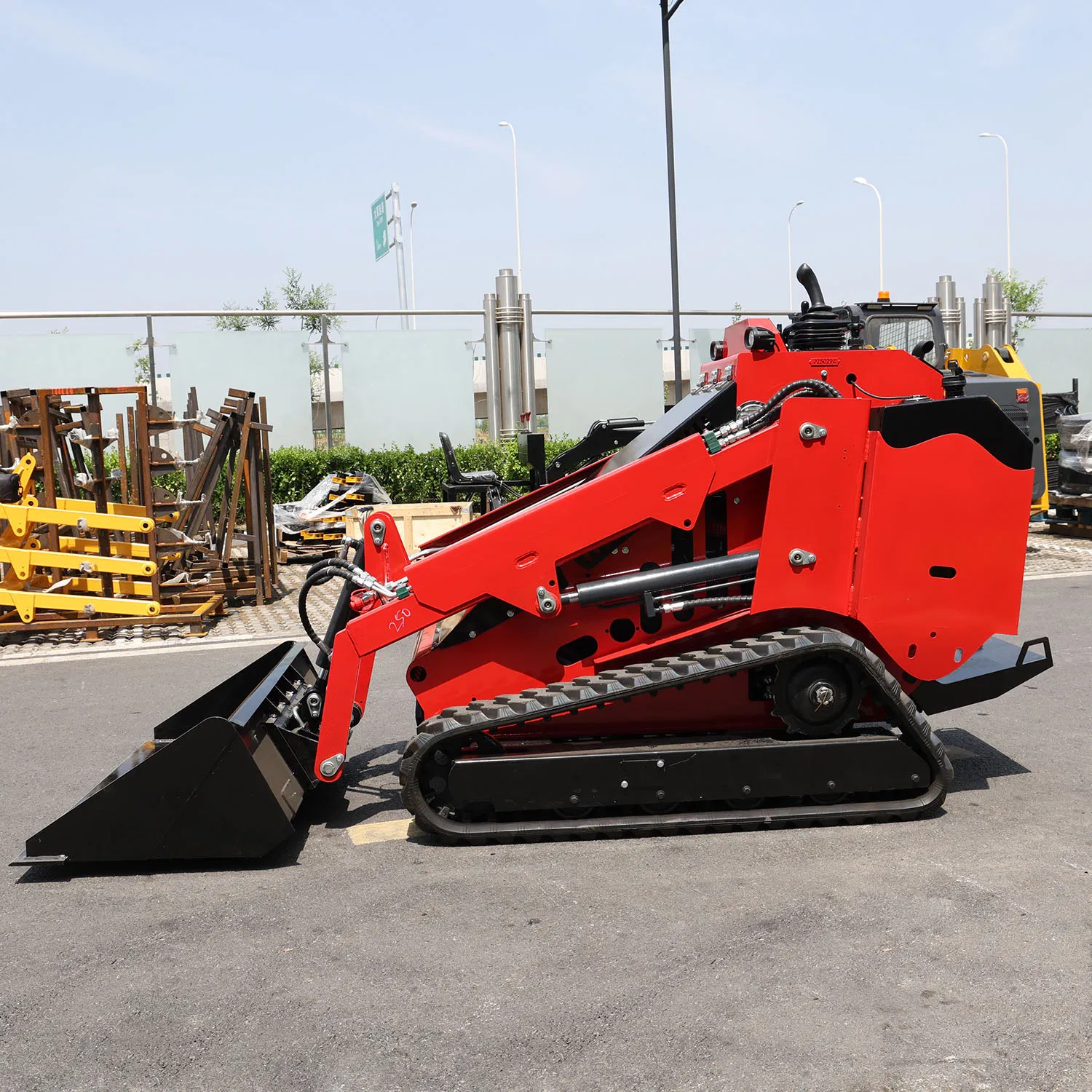 Free Shipping Skid Steer Loader Factory Price Mini Skid Steer Loader Compact Mini Loader for Urban Construction Wheel Loader Track Loader
