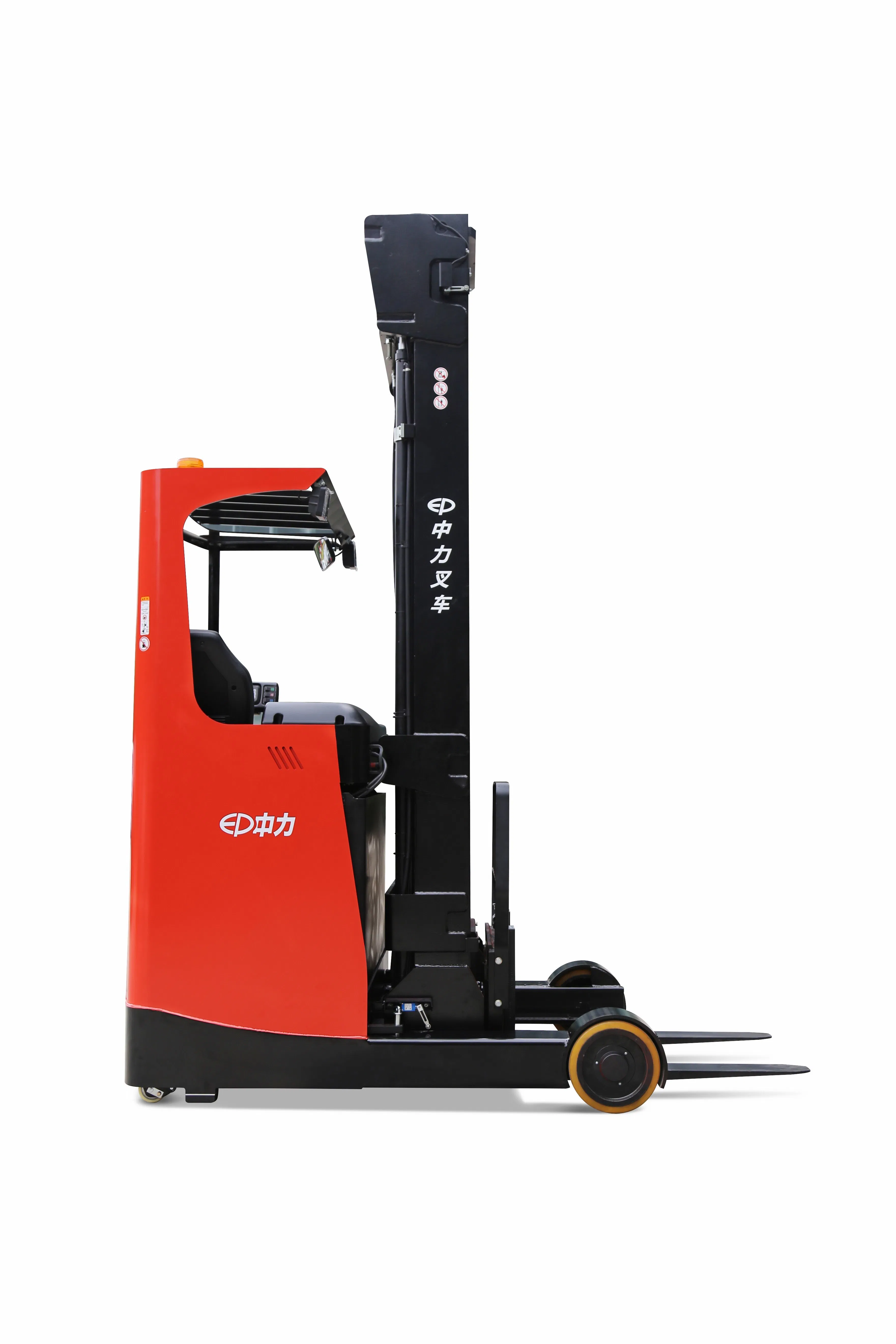 China Factory Ep 2.0t Electric Sit-Down Reach Truck with High Lifting 12m