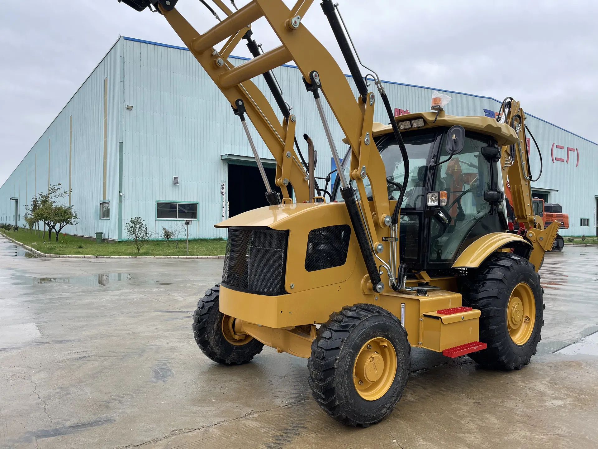 Backhoe Loader Operation