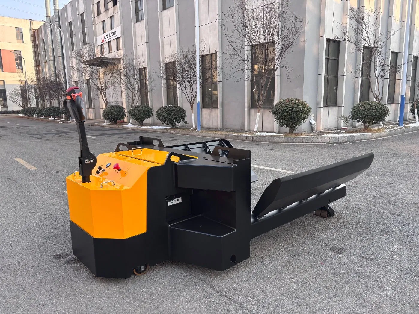 Electric Battery Electr 3.5 Ton Paper Roll Reel Roll Pallet Jack Truck
