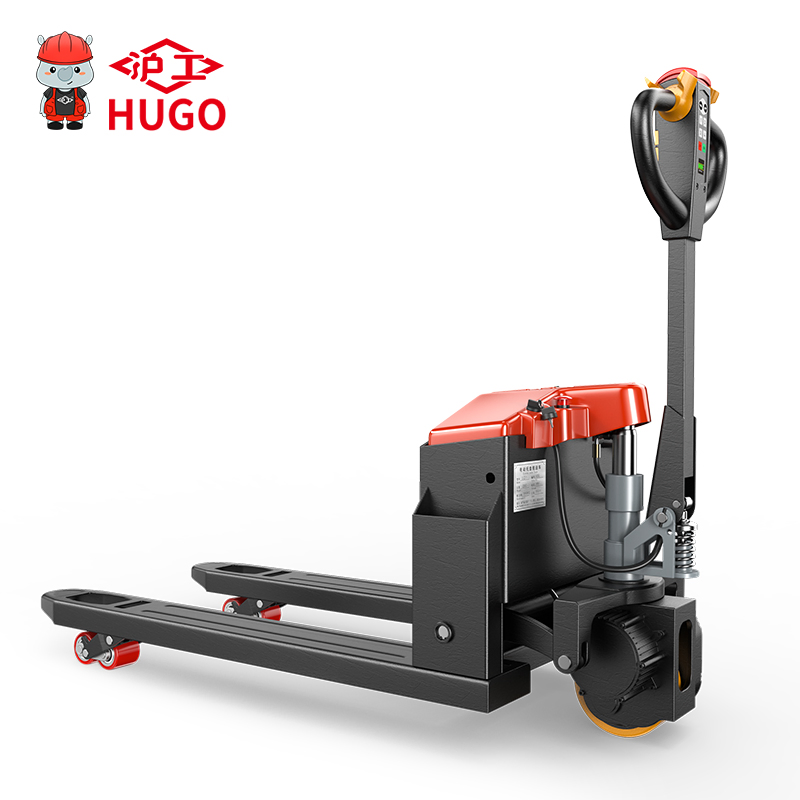 1000kg 1500kg Big Powered Pallet Jack Walking Electric Pallet Truck