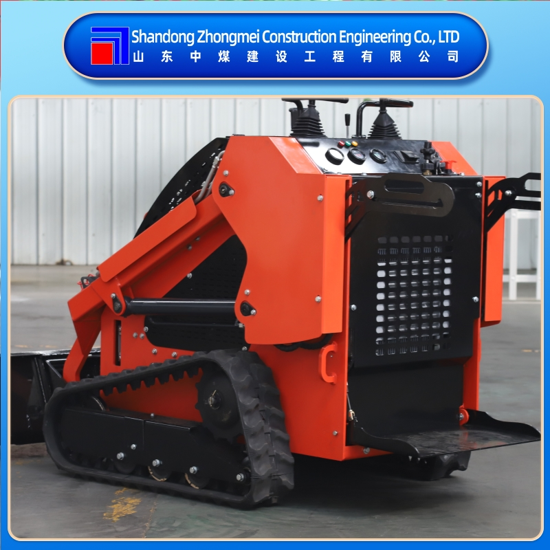 Factory-Direct Mini Skid Steer Loader for Construction Material Handling, Roadwork Leveling and Agricultural Support with Backhoe Loader and Wheel Loader Functi