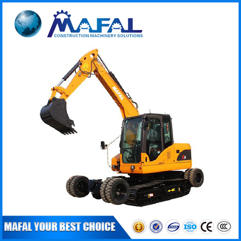 Special Crawler -Wheel Excavator Double Using Excavator X9