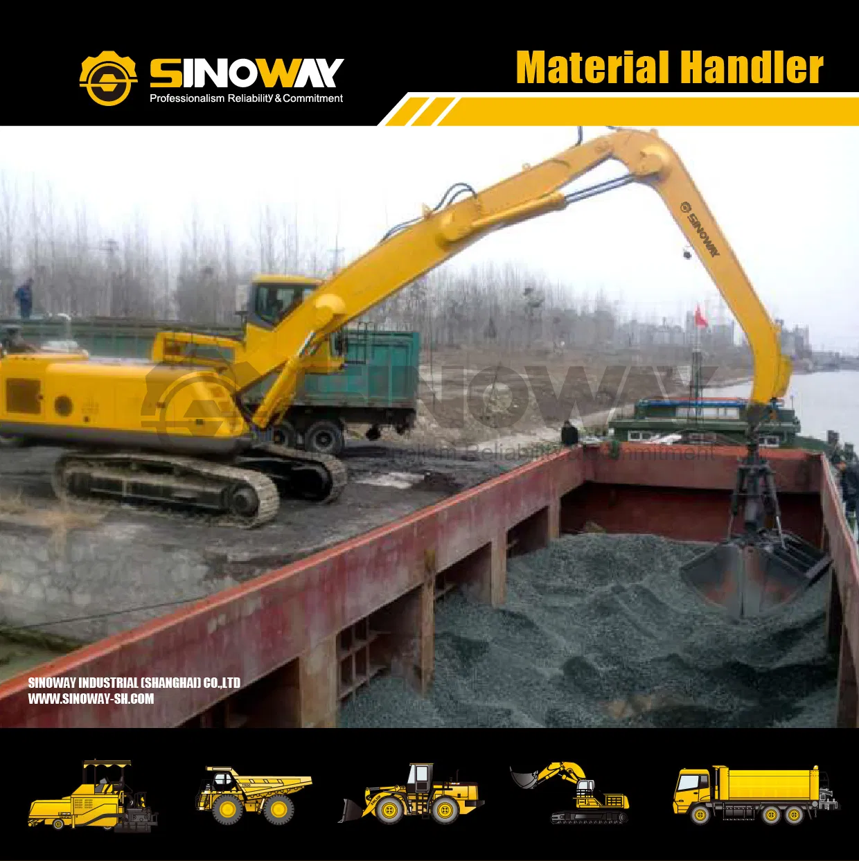 China New Crawler Scrap Grabbing Excavator for Scrap