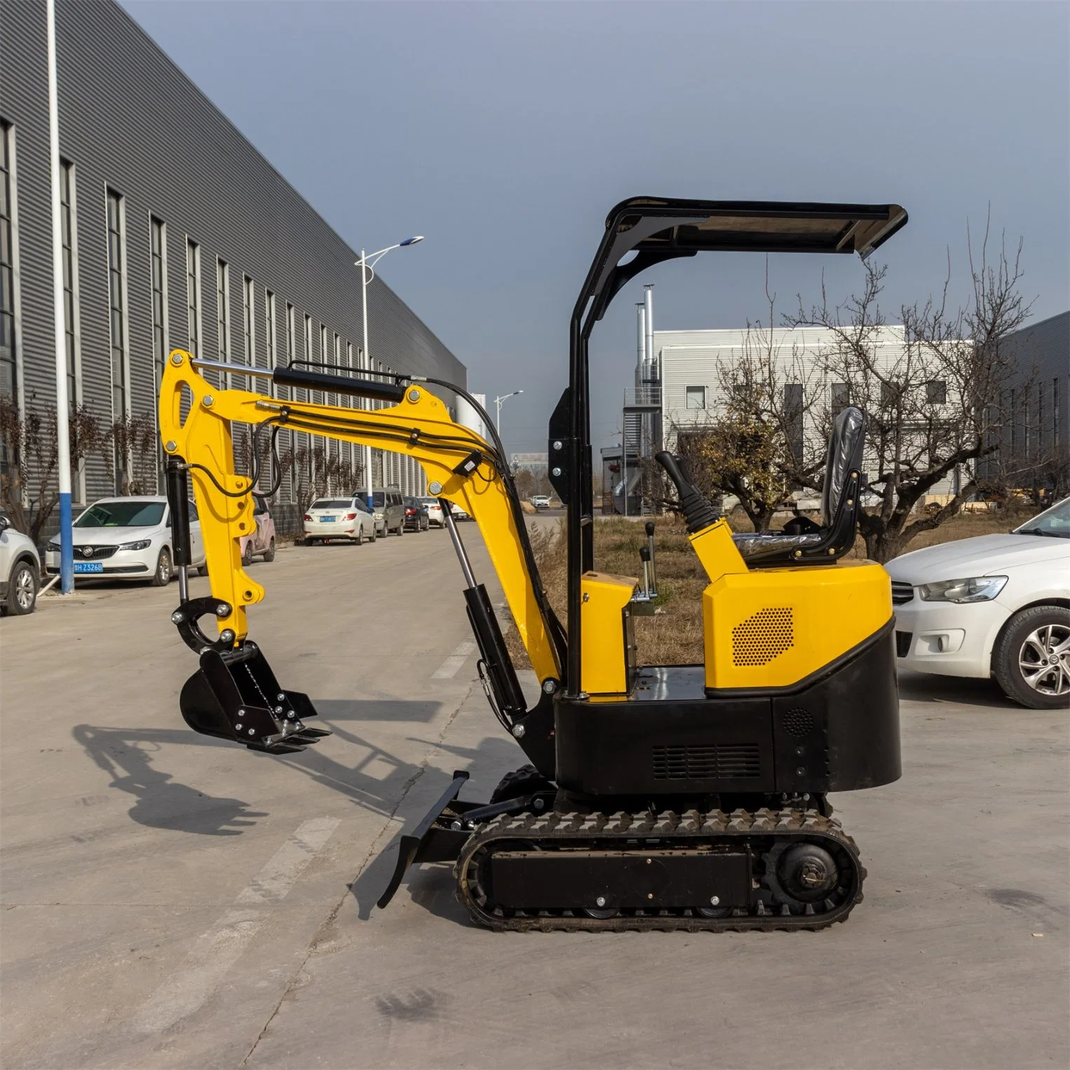 1.0/0.8to/1.2/1.5/1.6/1.7/1.8/2/2.5/3ton Full Hydraulic Crawel Small Size Wheel Construction Backhoe Garden Micro Household Farm Construction Mini Excavator