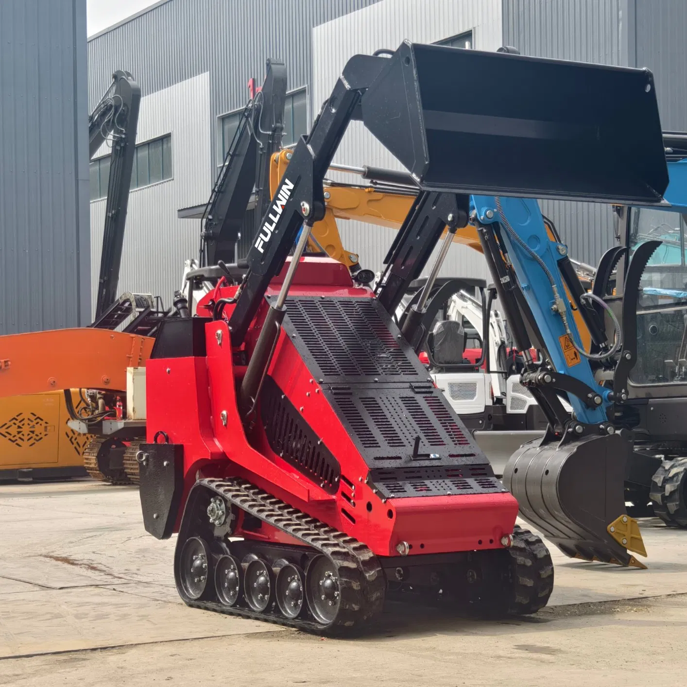 Free Shipping China Track Wheel CE/EPA/Euro 5 Mini Skid Steer Loader for Sale