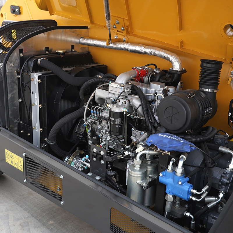 Factory Multifunction Diesel 4WD 7000mm Lifting Height 3500kg 3.5t/Ton Capacity Agricultural Mini Compact Forklift Telehandler with Different Attachment