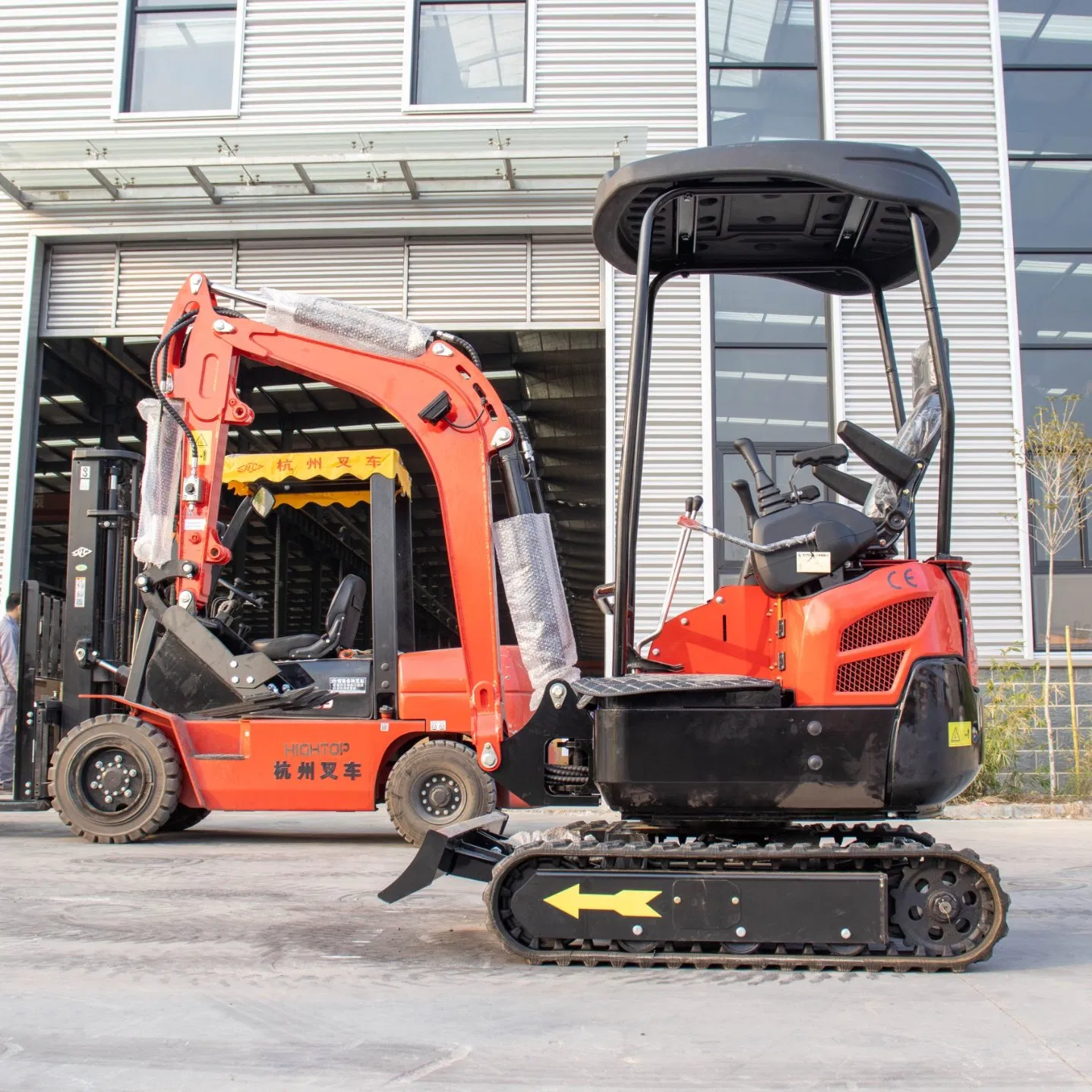 Kubota/Yanmar 1.8ton 2t Mini Hydraulic Crawler Small Size Wheel Construction Backhoe Garden Micro Household Farm Construction with Bucket 0.05cbm Excavator